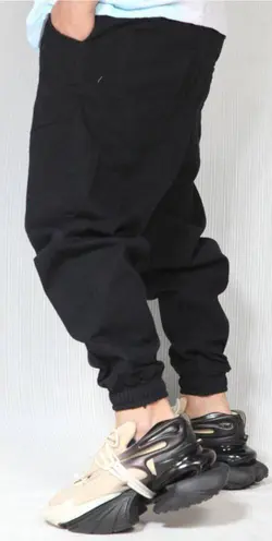 شلوار اسلش مشکی Gang Boy