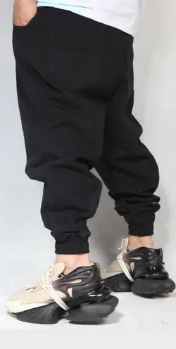 شلوار اسلش مشکی Gang Boy