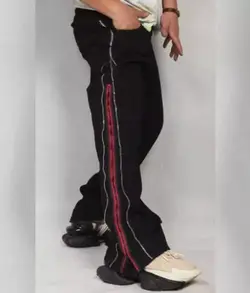 شلوار بگ مردانه بغل زیپ