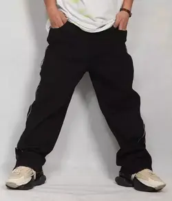 شلوار بگ مردانه بغل زیپ