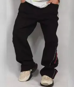 شلوار بگ مردانه بغل زیپ