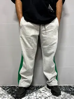 شلوار بگ مردانه راحتی طوسی