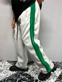 شلوار بگ مردانه راحتی طوسی