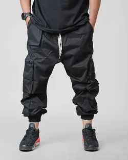 شلوار اسلش مردانه جیب زیپی