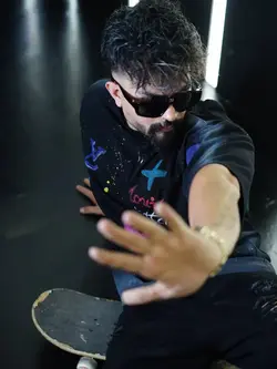 تیشرت مردانه مشکی لویی ویتون (ویژه محرمی)