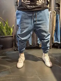 شلوار اسلش لی آبی