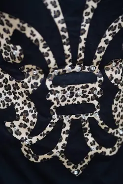 تیشرت مردانه طرح پلنگی