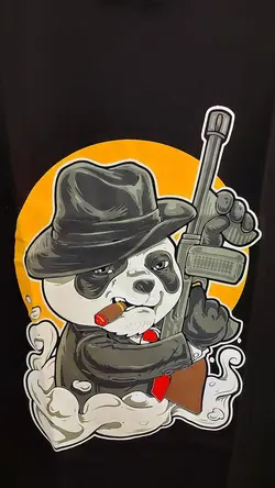 تیشرت پاندای گنگستر