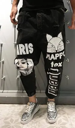 شلوار اسلش جین مدل fox