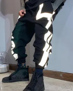 شلوار اسلش شاین لاکچری