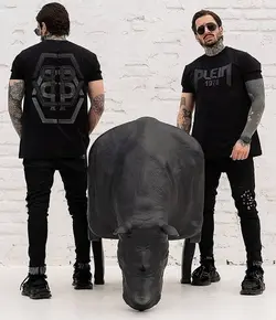 تیشرت لاکچری مشکی QP