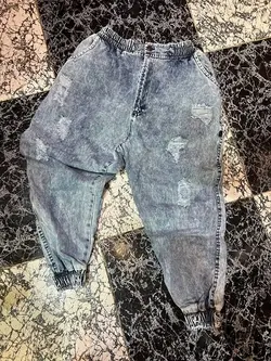 شلوار اسلش مردانه جین زاپ