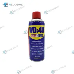 اسپری روغن و شستشو زنجیر دوچرخه مدل WD40