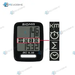 کیلومتر شمار دوچرخه سیگما مدل BC 5.16