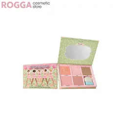 پالت رژگونه و هایلایتر بنفیت BENEFIT CHEEK LEADERS PINK SQUAD