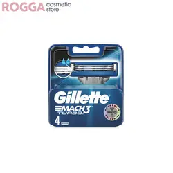 تیغ یدک ژیلت مدل Mach 3 بسته ‏4 عددی