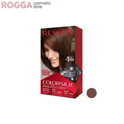 کیت رنگ مو بدون آمونیاک رولون شماره 47 رنگ Medium Rich Brown