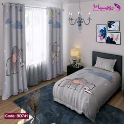 روتختی طرح فیل کوچولو یک نفره برند دکو کد BD741