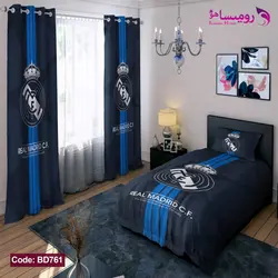 روتختی طرح رئال مادرید یک نفره برند دکو کد BD761