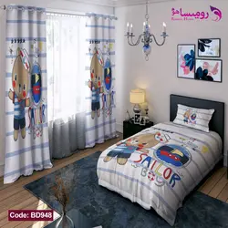 روتختی طرح ملوان یک نفره برند دکو کد BD948