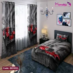 روتختی طرح ماشین قدیمی یک نفره برند دکو کد BD1033