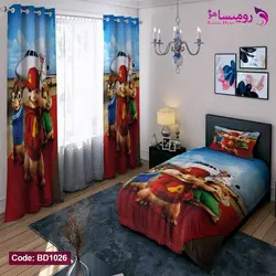 روتختی طرح سنجاب ها یک نفره برند دکو کد BD1026