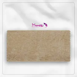 پرده مخمل ساده برنزه کدر رنگ پارچه شانل کد 3206