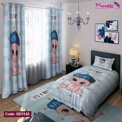 روتختی طرح نوزاد یک نفره برند دکو کد BD1142