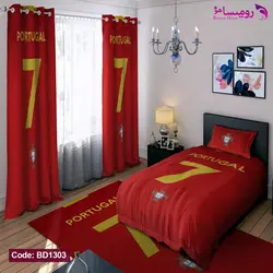 روتختی طرح رونالدو یک نفره برند دکو کد BD1303