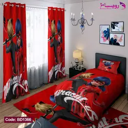 روتختی طرح دختر کفشدوزکی یک نفره برند دکو کد BD1366