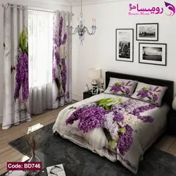 روتختی طرح گل سنبل دکو کد BD746