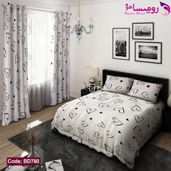 روتختی طرح قلبی سفید دکو کد BD781