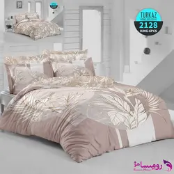 روتختی طرح هاوایی صورتی چرک دونفره برند ترکاز کد 2128