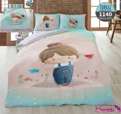 روتختی طرح دخترکوچولو یک نفره برند ترکاز کد 1140