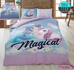 روتختی طرح پری دریایی کیوت یک نفره برند ترکاز کد 1133