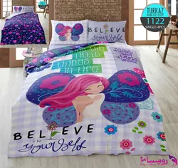 روتختی طرح پرنسس کوچولو یک نفره برند ترکاز کد 1122