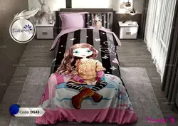 روتختی طرح گیسو یک نفره برند ترکسان کد d543