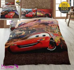 سرویس روتختی طرح مک کویین یک نفره برند Turkaz کد 1025