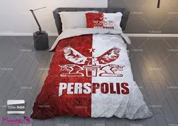 سرویس روتختی طرح پرسپولیس یک نفره برند ترکسان کد d420