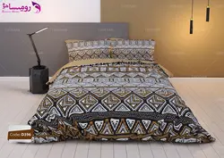سرویس روتختی طرح جاجیم دو نفره برند ترکسان کد d396