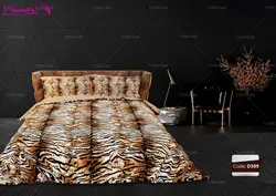 سرویس روتختی طرح ببری دو نفره برند ترکسان کد d389