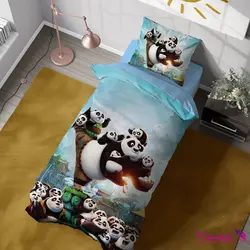 روتختی طرح پاندای کونگ فوکار یک نفره برند دکو کد Bd09