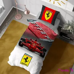 روتختی طرح فراری قرمز یک نفره برند دکو کد Bd845