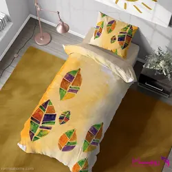 روتختی طرح برگ یک نفره برند دکو کد B95