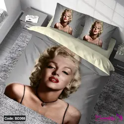 روتختی طرح سوفیا با امکان تغییر رنگ پشت لحاف و ملحفه کد BD368