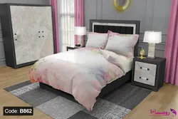 روتختی طرح Nice با امکان تغییر رنگ پشت لحاف و ملحفه کد B862