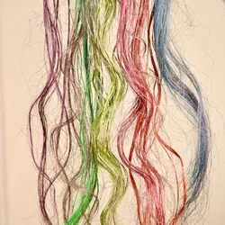 گچ مو شونه ای پک ۶ رنگ