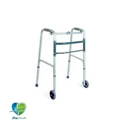 واکر تاشو چرخ دار آلومینیومی
