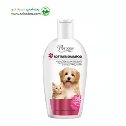 شامپو سگ و گربه پرسا مدل نرم کننده حجم 500 میلی لیتر