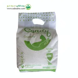 خاک بستر گربه کندی ساده مدل ANTIBACTERIAL-15L وزن 12 کیلوگرم